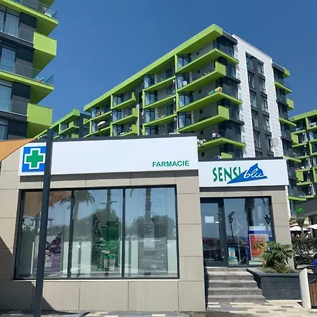 Lägenhet Apartament De Lux Alezzi Beach Mamaia Nord